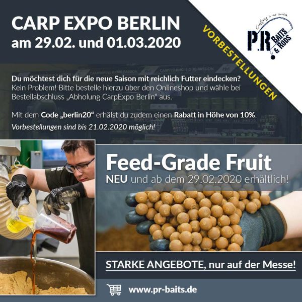 Carp Expo Berlin - Vorbestelleraktion